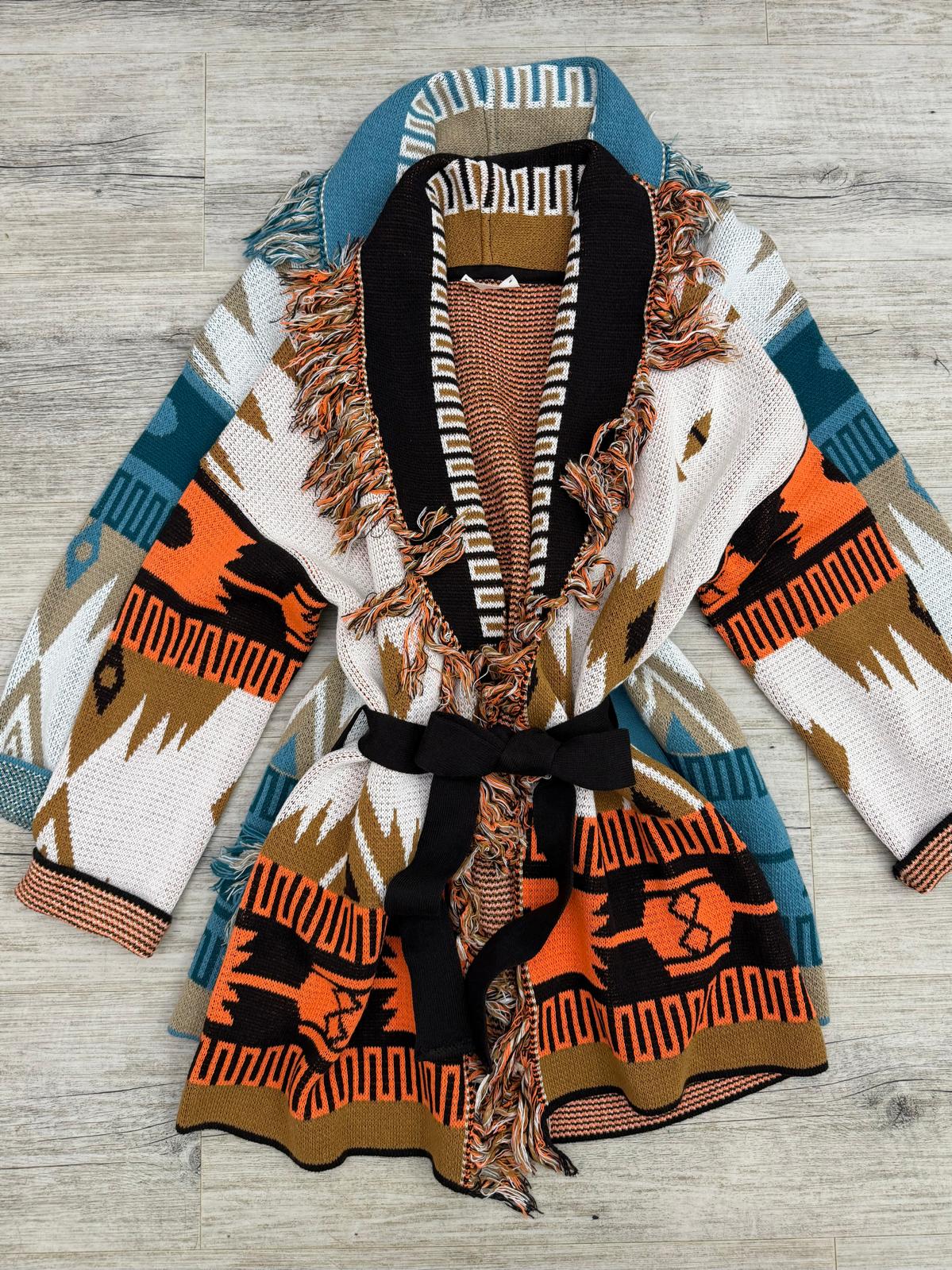 Vicolo - Cardigan Alanui Frangette