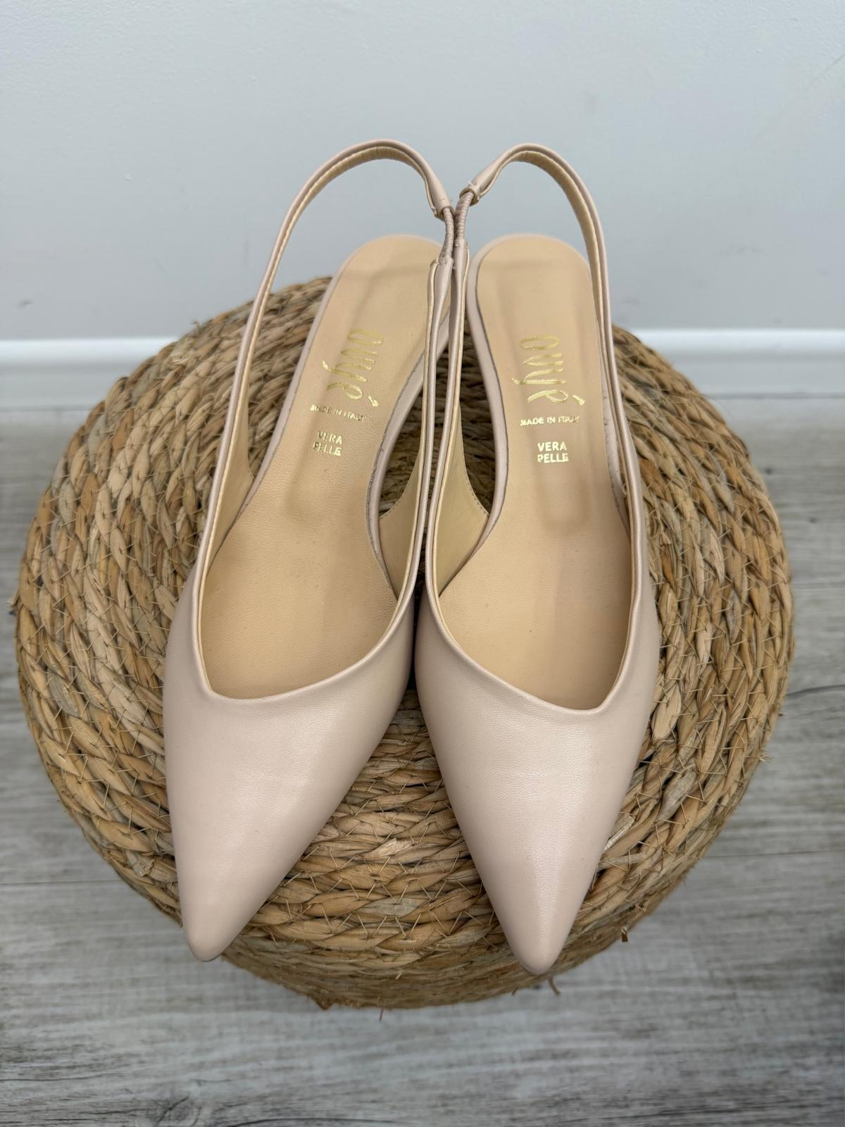 Ovyé - Slingback Nude