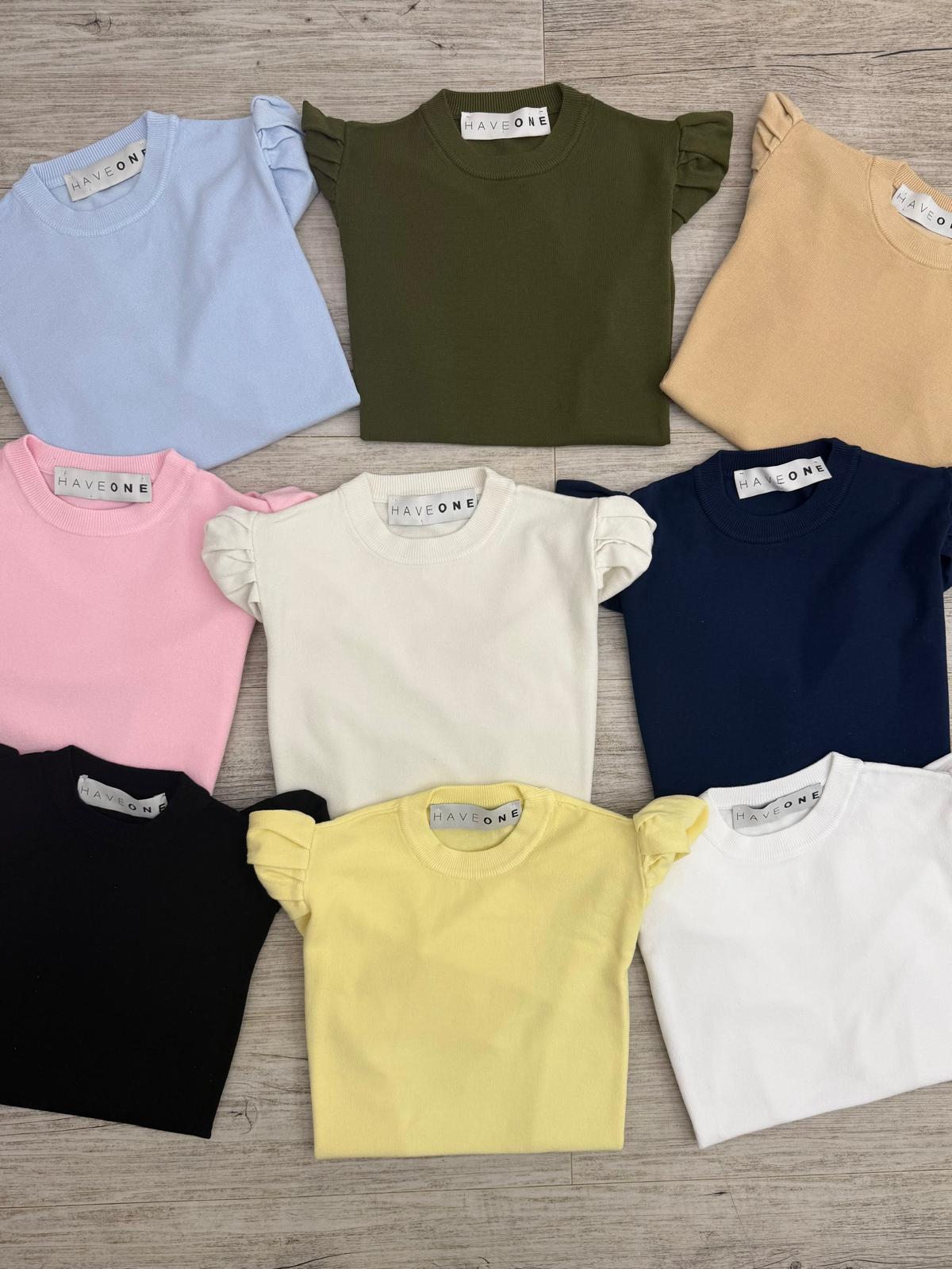 Haveone - Maglia 3/4 Sbuffo