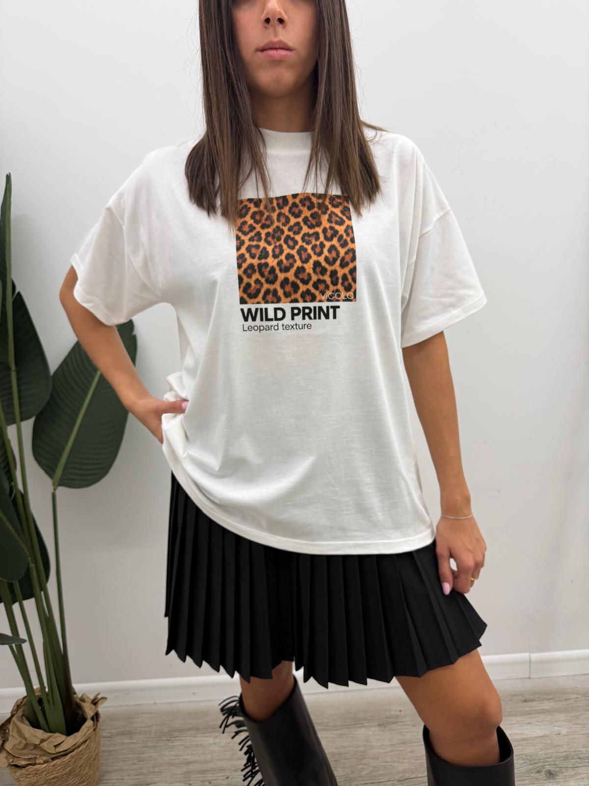 Vicolo - Tshirt Wild Print