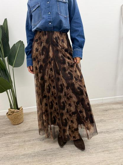Susy Mix - Gonna Tulle Animalier