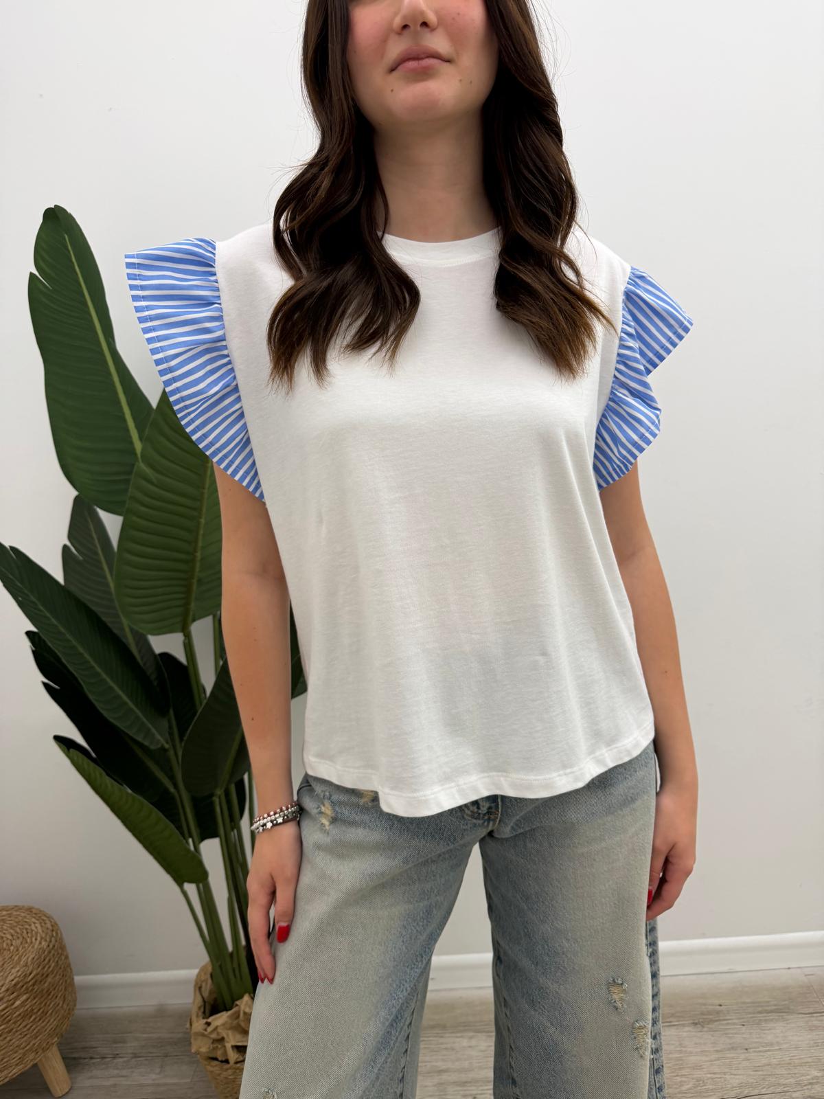 Vicolo - Tshirt Volant Bastoncino