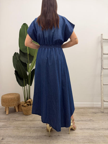 Susy Mix - Abito Chambray Impero