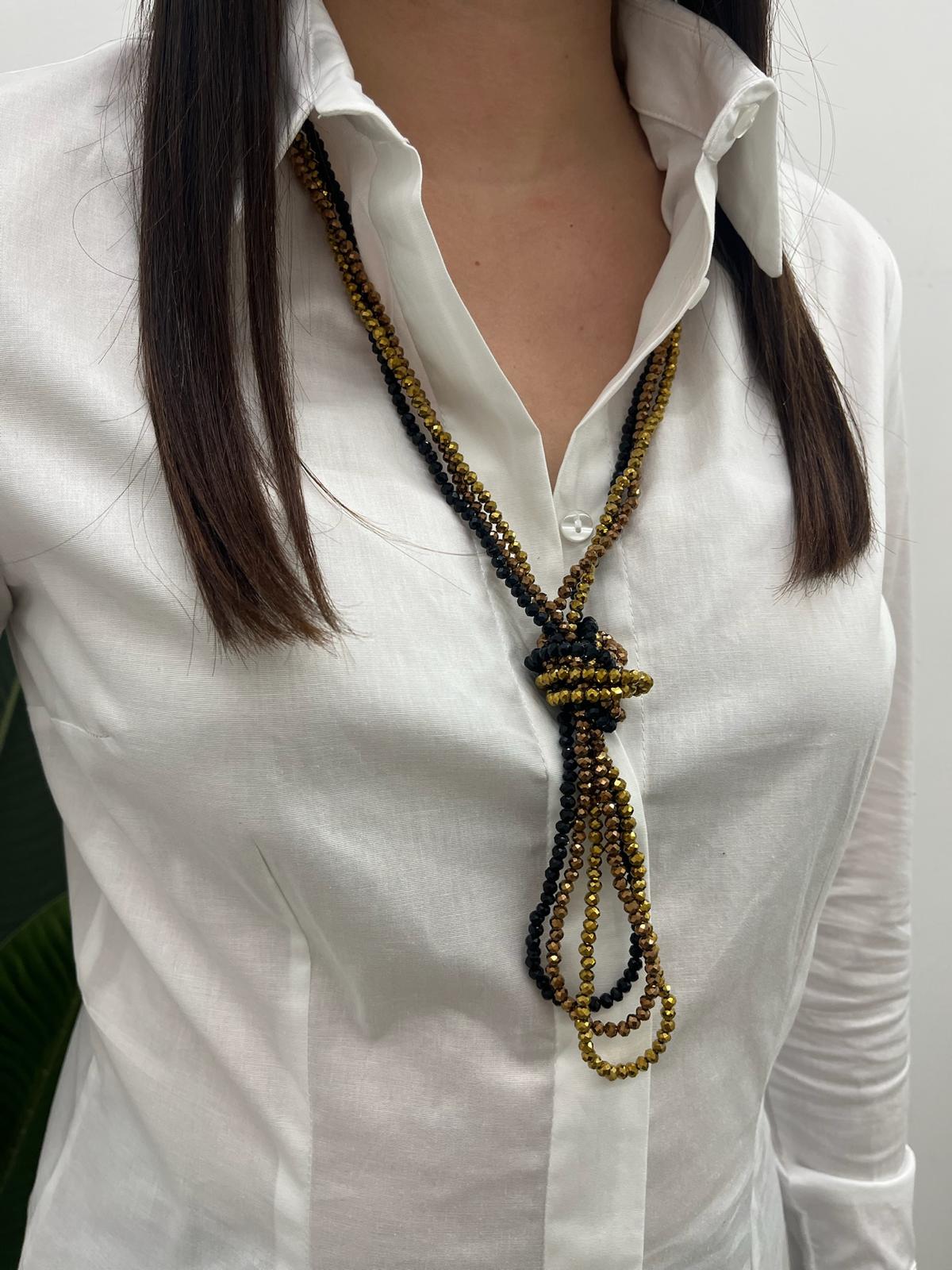 Susy Mix - Collana Elasticizzata Nodo