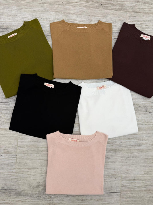 Kontatto - Maglia Girocollo Rasata