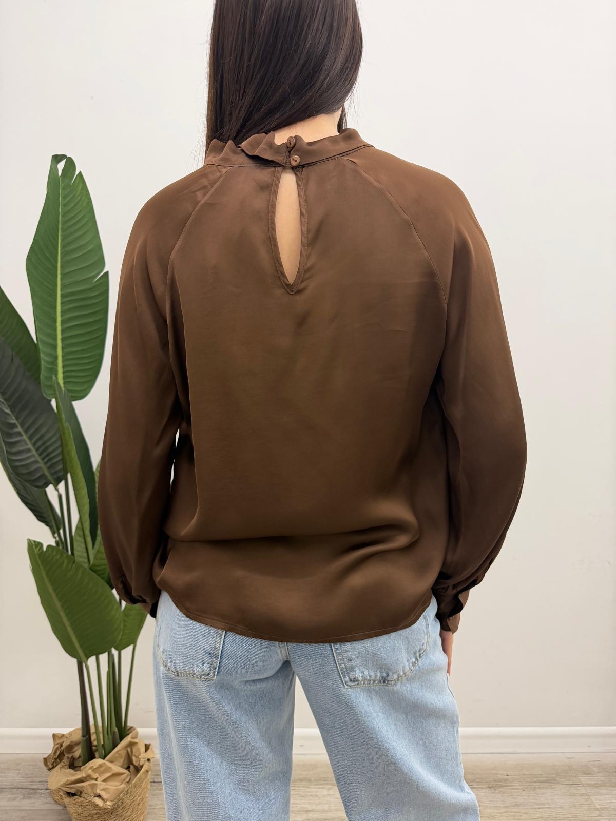 Haveone - Blusa Collo Incrocio