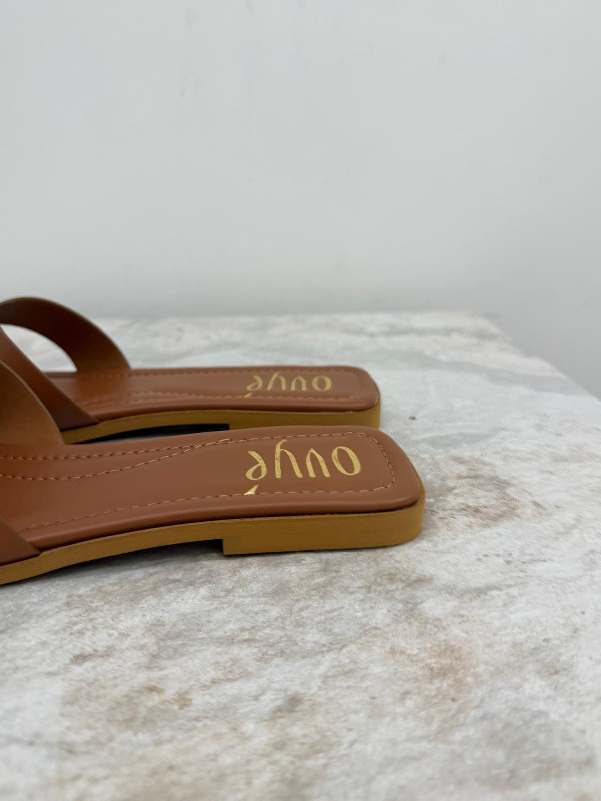 Ovyé - Ciabatta Flat Pelle