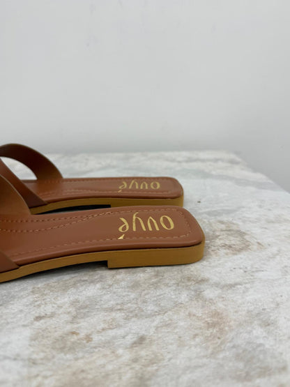 Ovyé - Ciabatta Flat Pelle