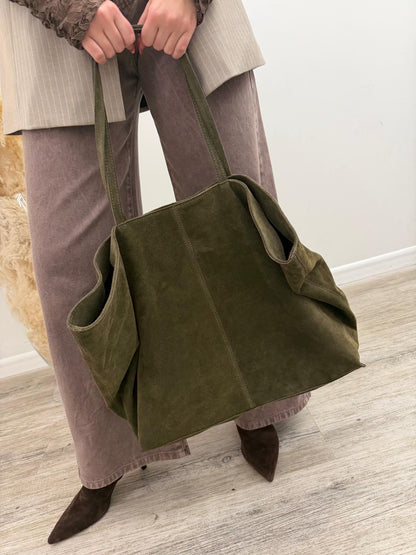 Vicolo - Borsa Shopper Suede