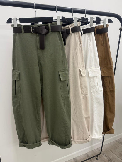 Susy Mix - Pantalone Cargo Cintura