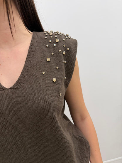 Tensione In - Gilet Cabochon