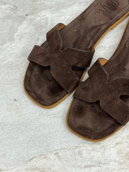 Ovyé - Ciabatta Flat Camoscio