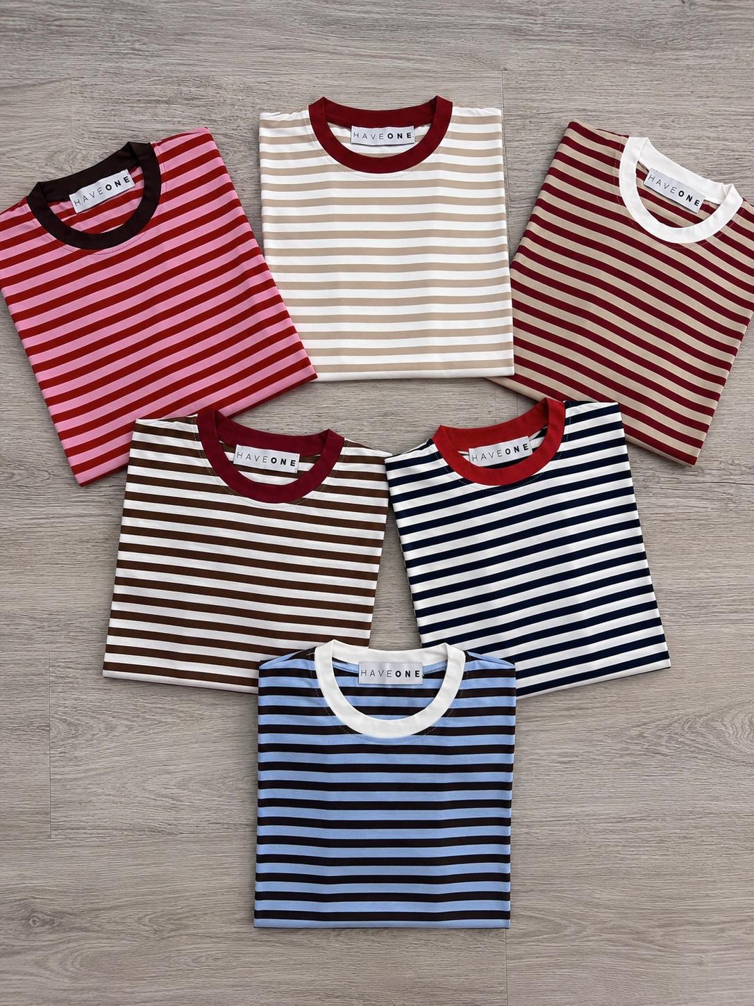 Haveone - Tshirt Rigata