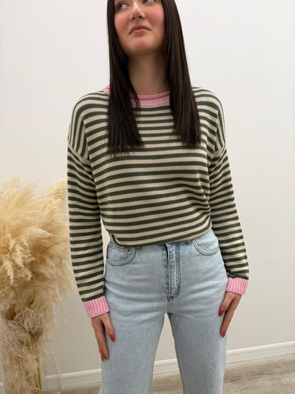 Tensione In - Pull Riga Contrasto