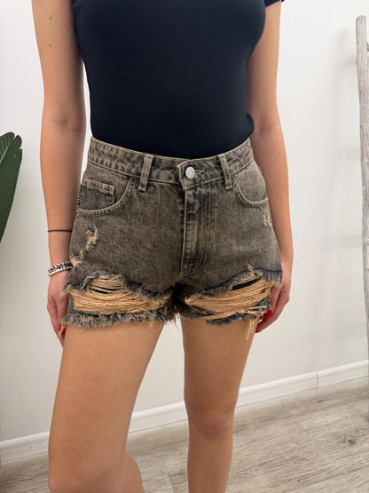 Haveone - Shorts Destroyed Ash