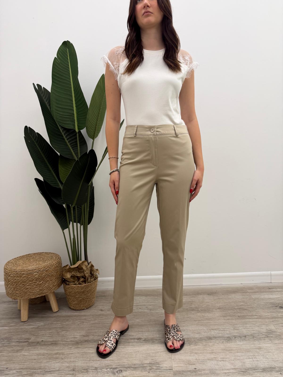 Kontatto - Pantalone Gabardina Slim