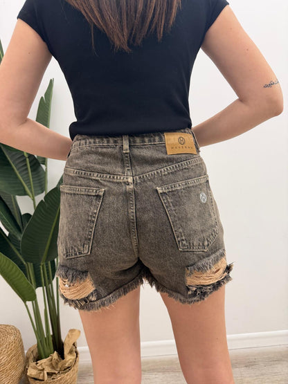 Haveone - Shorts Destroyed Ash