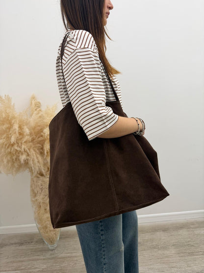 Vicolo - Borsa Shopper Suede