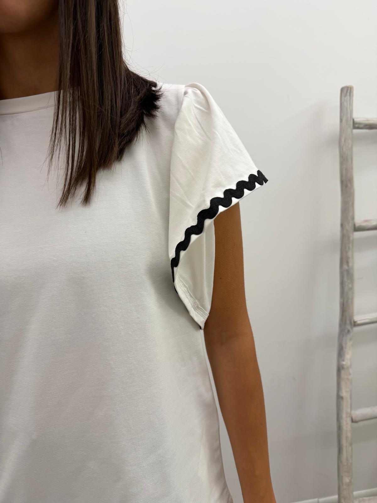 Susy Mix - Tshirt Volant Onde