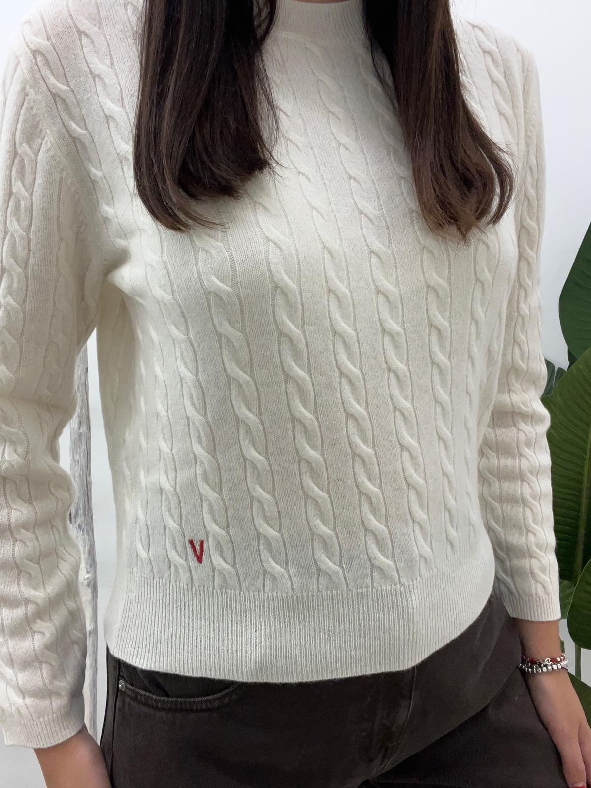 Vicolo - Pull Trecce Lana