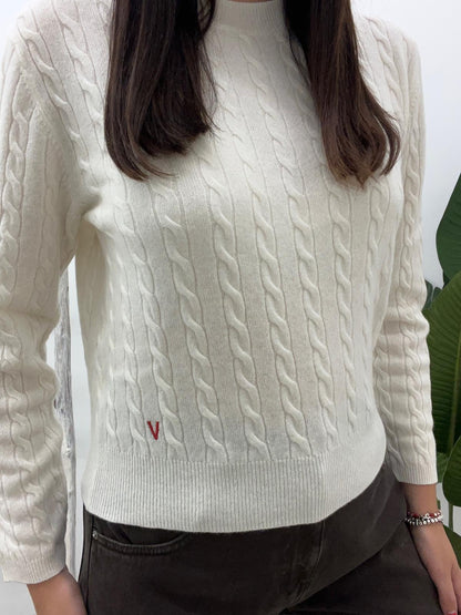 Vicolo - Pull Trecce Lana