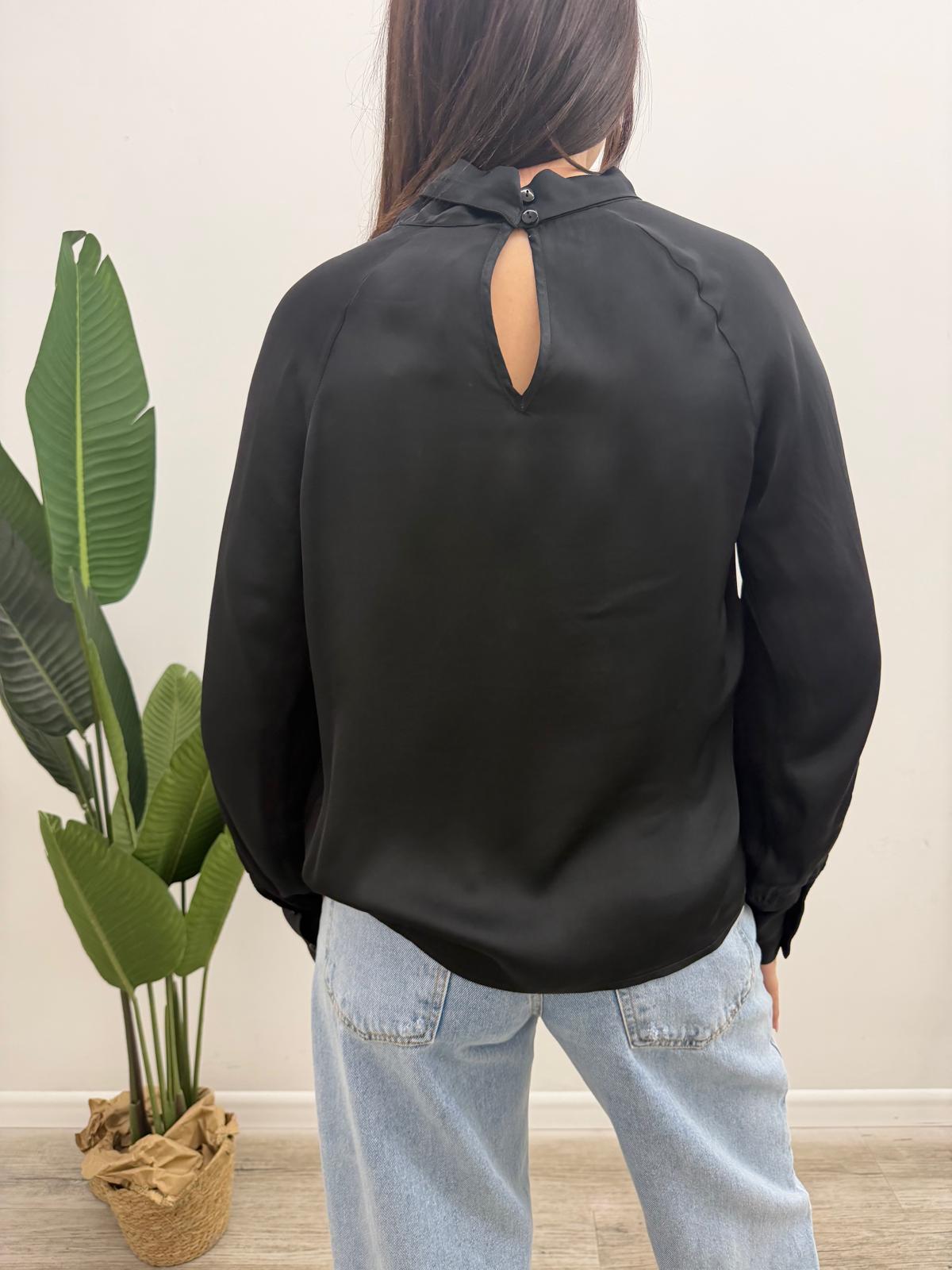Haveone - Blusa Collo Incrocio