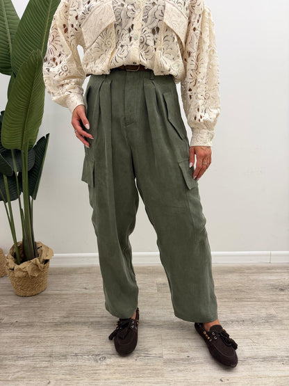 Tensione In - Pantalone Cargo Paperbag