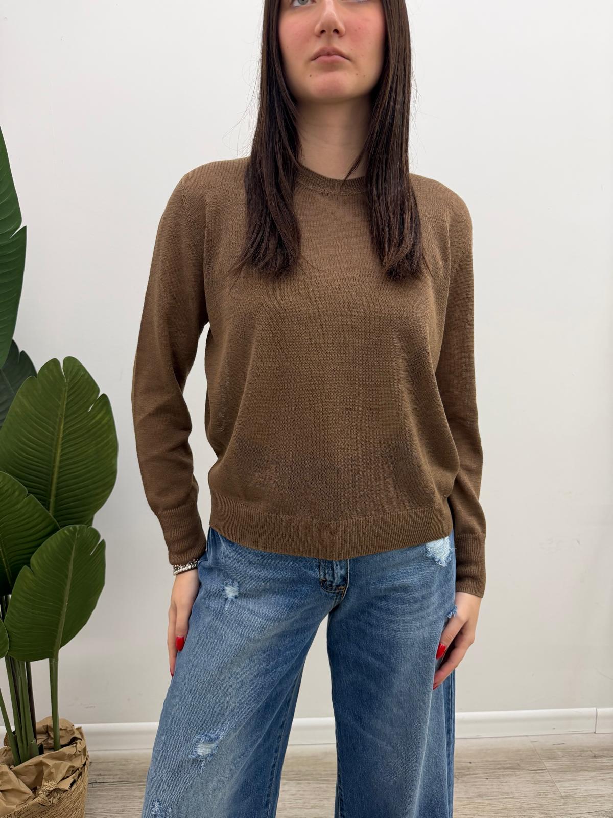 Tensione In - Pull Girocollo Fiammato