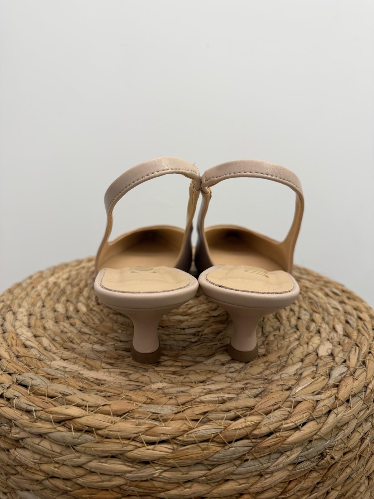 Ovyé - Slingback Nude