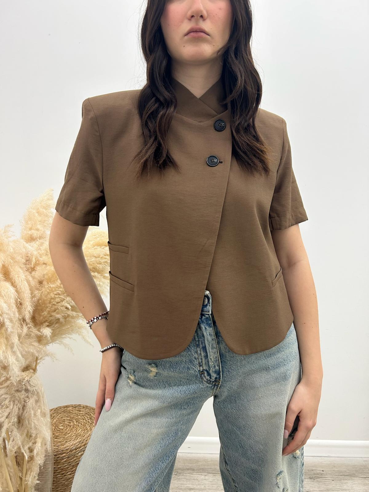 Haveone - Blazer Coreano Manica Corta