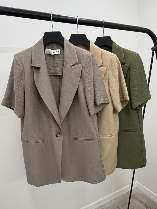 Haveone - Blazer Manica Corta