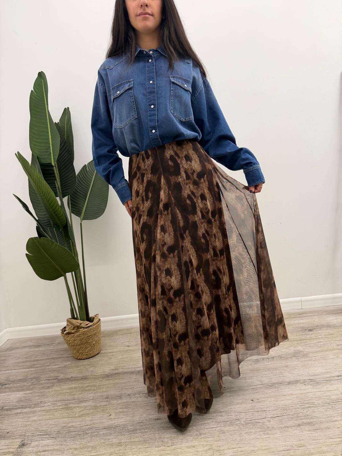 Susy Mix - Gonna Tulle Animalier