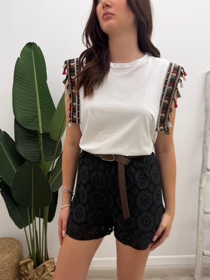 Susy Mix - Tshirt Passamaneria Nappine
