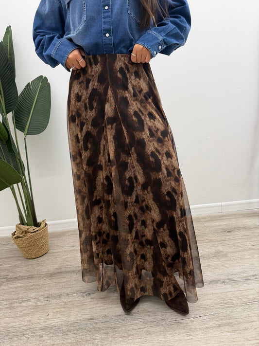 Susy Mix - Gonna Tulle Animalier