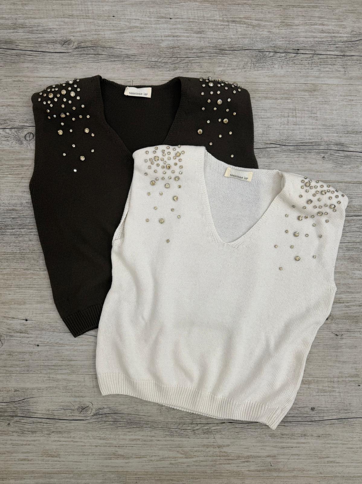 Tensione In - Gilet Cabochon