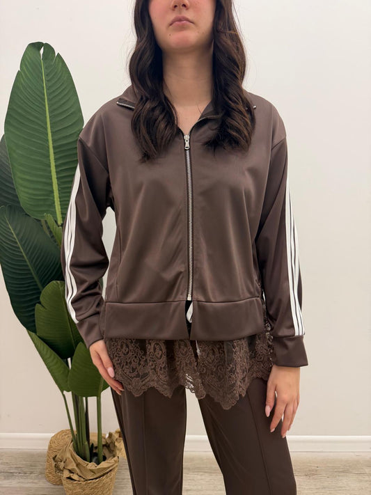 Vicolo - Felpa Tuta Pizzo