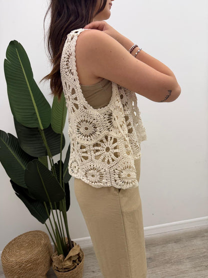Haveone - Top Macramé