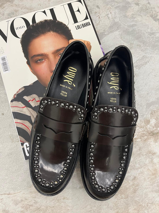 Ovyé - Mocassino Moro Borchie